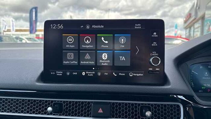 Honda Civic e:HEV 2.0 eHEV Advance 5dr CVT Hybrid Hatchback 